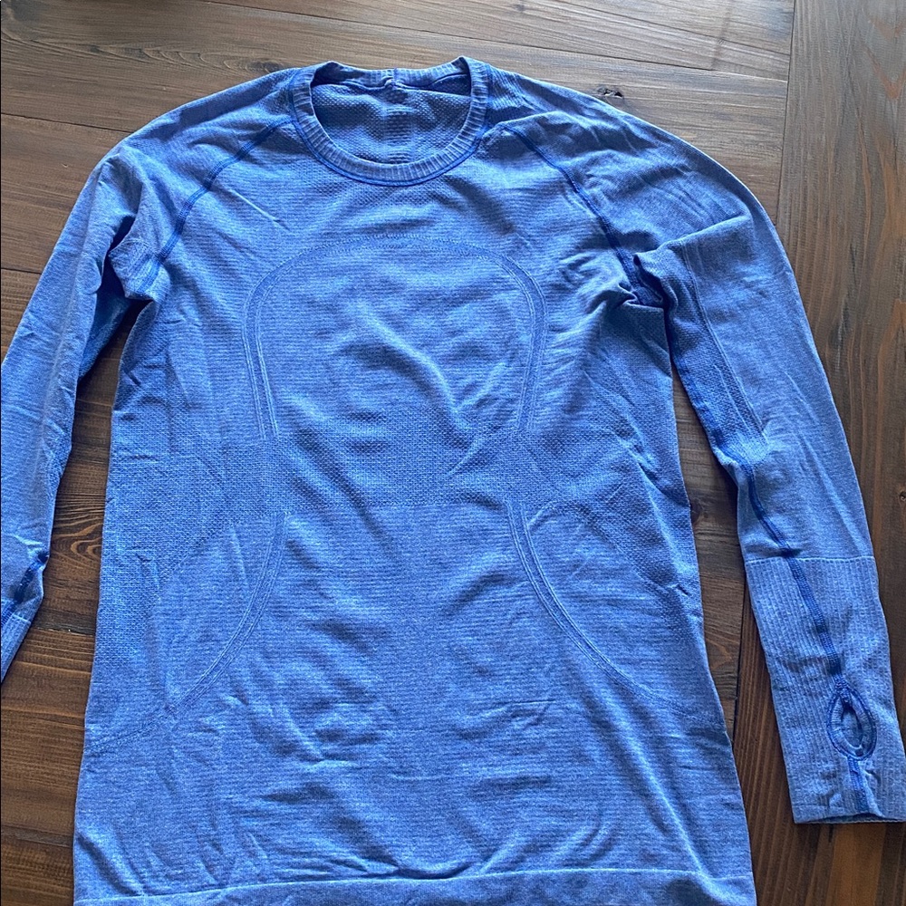 Lululemon Blue Long Sleeve Top